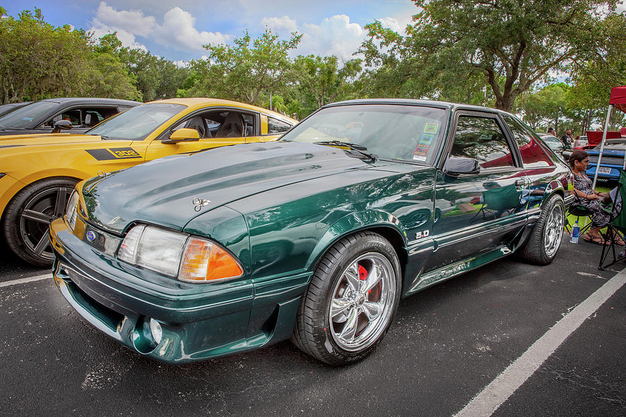 1992 Ford Cobra Mustang X105 Photograph by Rich Franco