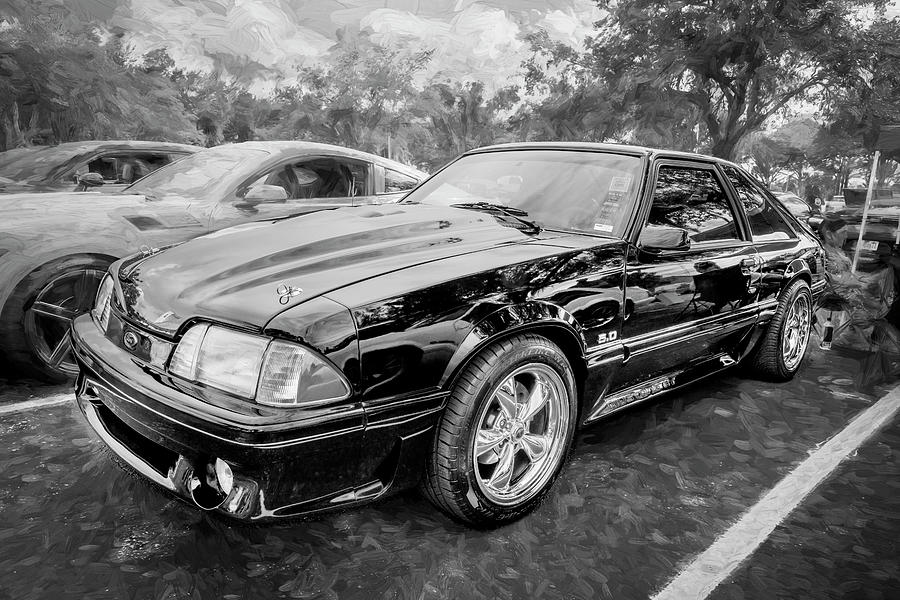 1992 Ford Cobra Mustang X107 Photograph by Rich Franco