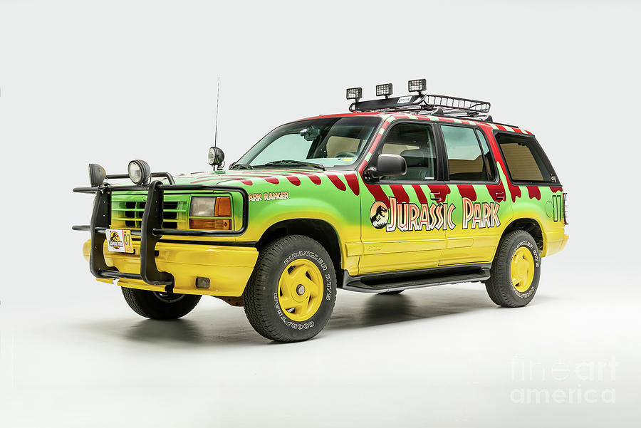 1992 Ford Explorer Limited XLT Jurassic Park Photograph by Vladyslav