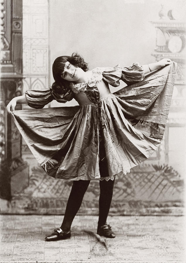 19th C. The Curtsy Photograph by Historic Image