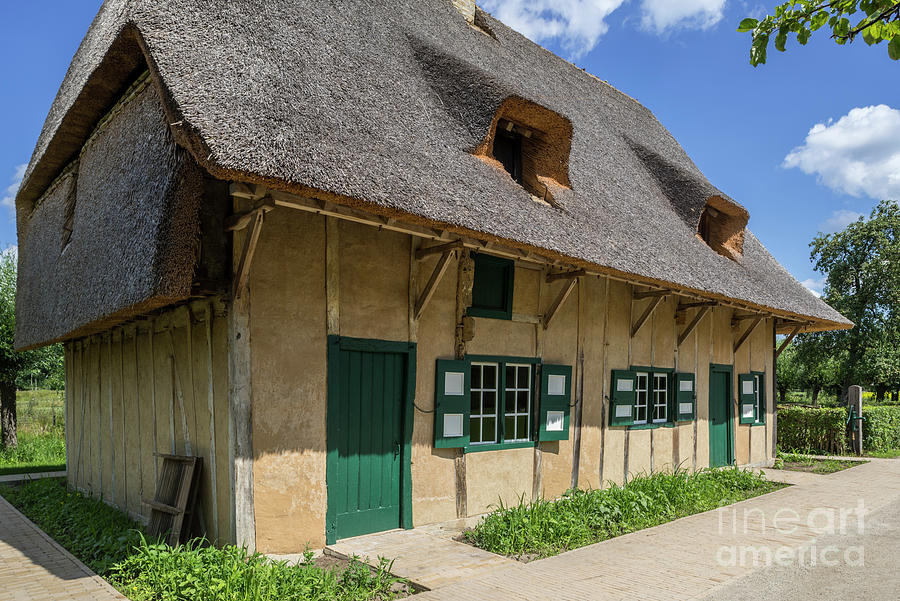 19th Century House with Thatched Roof Photograph by Arterra Picture Library