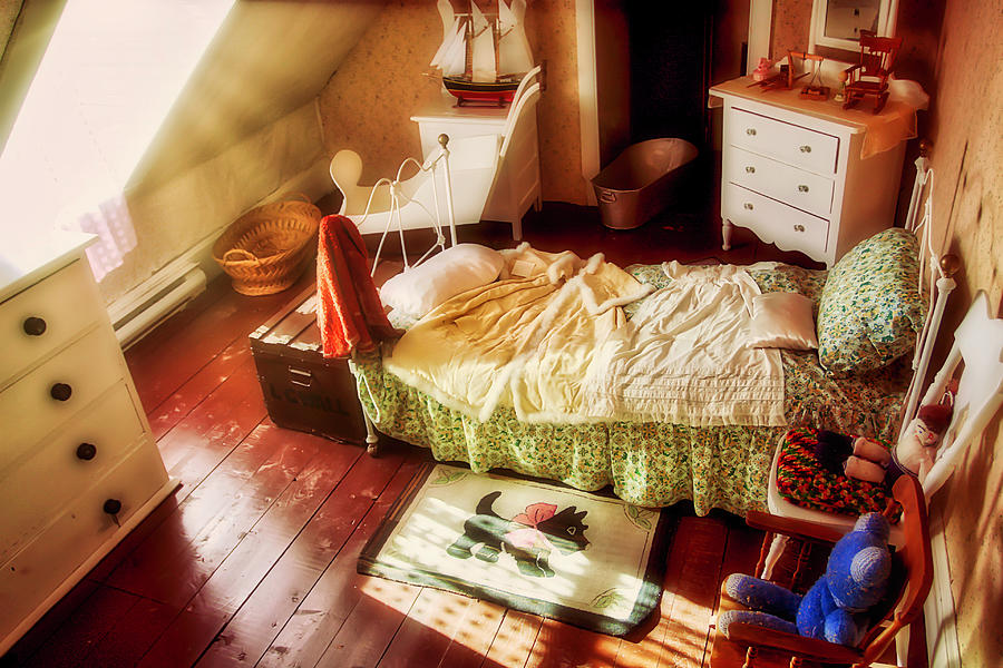 19th Century kids room, Fogo Island, Canada Photograph by Tatiana Travelways