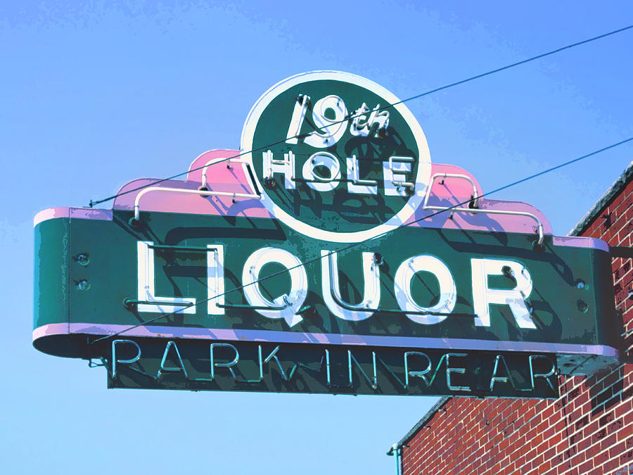 19th Hole Liquor Photograph by Dominic Piperata