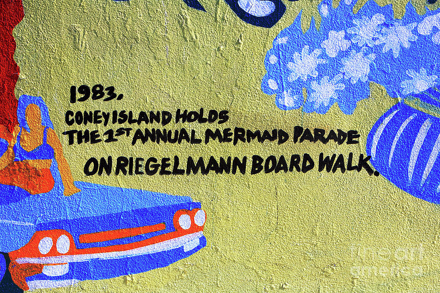 1st Annual Mermaid Parade in Coney Island Photograph by John Rizzuto