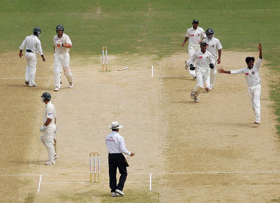1st Test - Bangladesh v Australia: Day 5 Photograph by Hamish Blair
