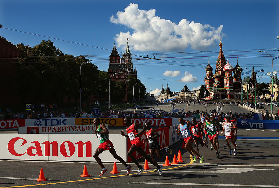 14th IAAF World Athletics Championships Moscow 2013 - Day Eight #2 Photograph by Julian Finney