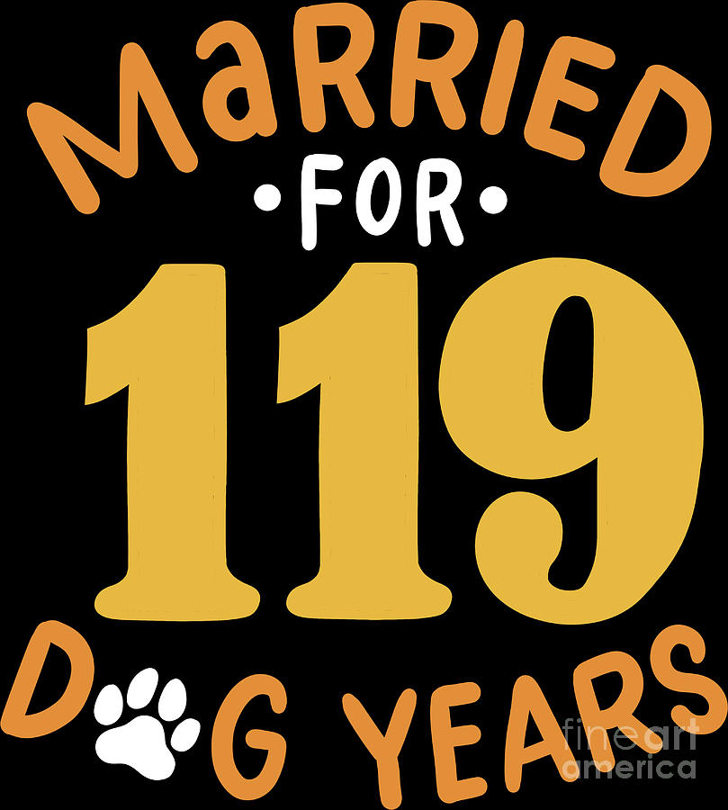 17th-wedding-anniversary-married-for-119-dog-years-digital-art-by