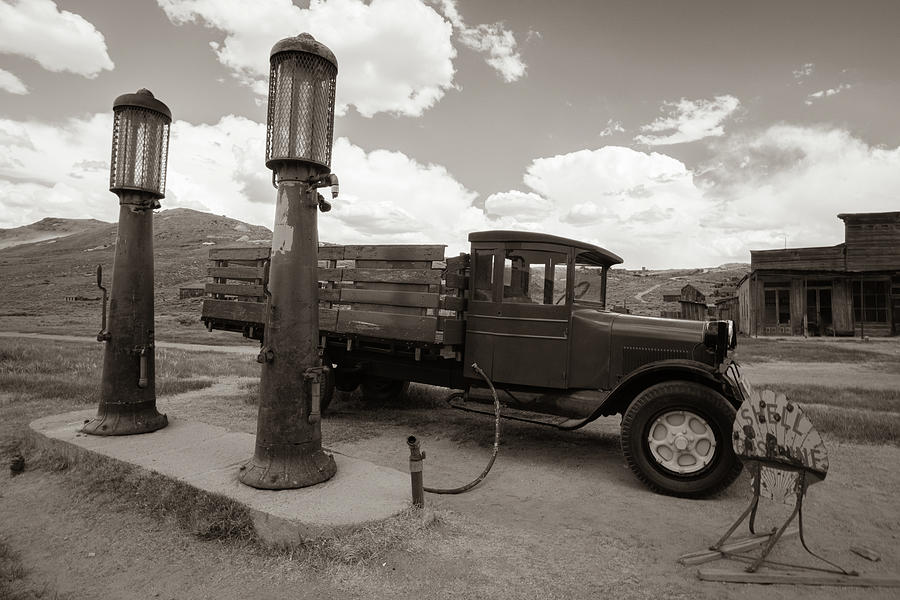 1930s Ford Model AA Bodie Gas Station #2 Photograph by Ron Long Ltd Photography