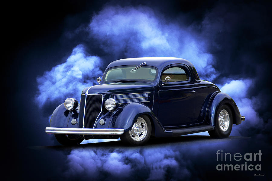 1936 Ford Three-Window Coupe #2 Photograph by Dave Koontz - Pixels