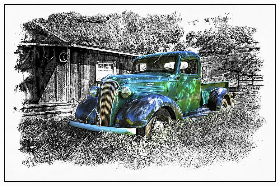 1937 Chevy Truck #2 Photograph by Jerry Cowart