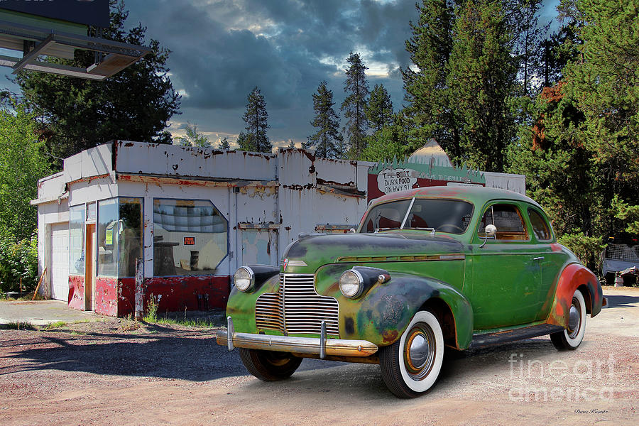 1940 Chevrolet Master Deluxe Coupe #2 Photograph by Dave Koontz