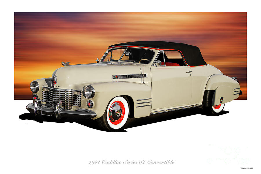 1941 Cadillac Series 62 Convertible Coupe #2 Photograph by Dave Koontz