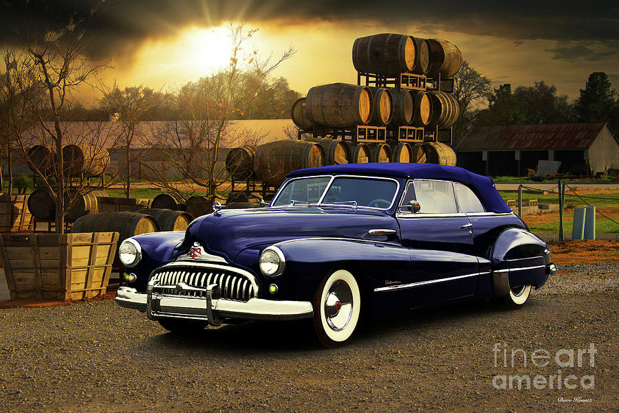 1947 Buick Roadmaster Convertible #2 Photograph by Dave Koontz
