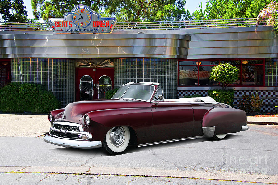 1952 Chevrolet Styleline Deluxe Convertible #2 Photograph by Dave Koontz