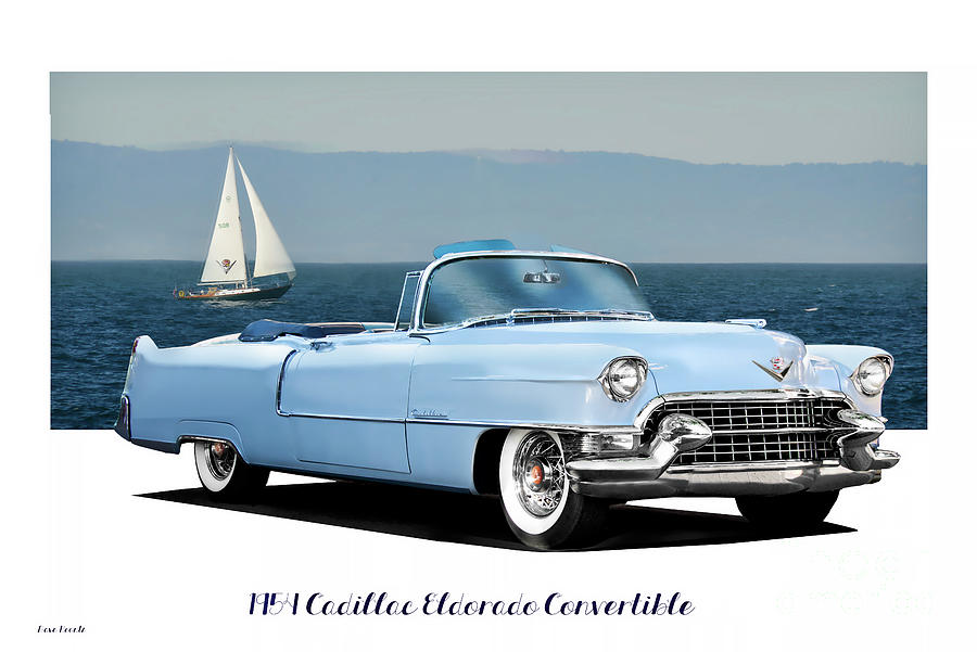 1954 Cadillac Eldorado Convertible #2 Photograph by Dave Koontz