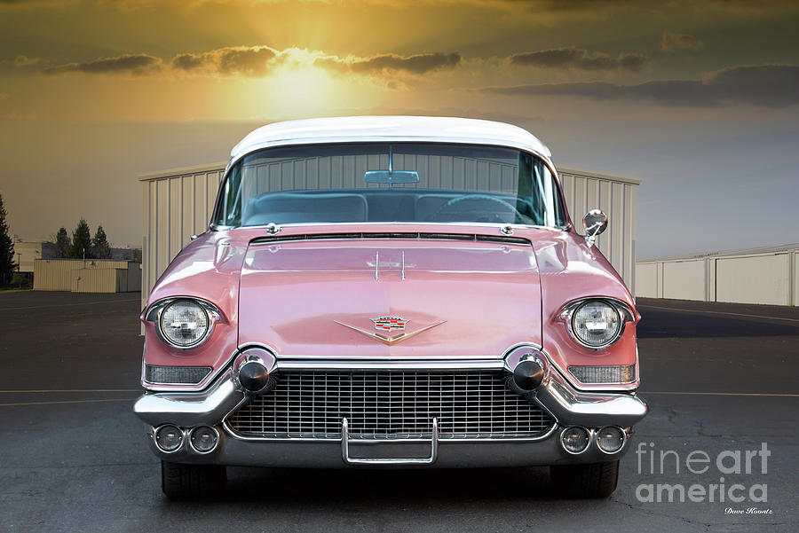 1957 Cadillac Coupe DeVille #2 Photograph by Dave Koontz