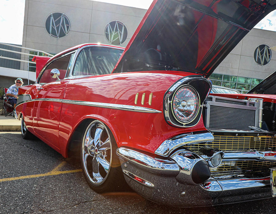 1957 Chevy Belair Photograph by William E Rogers - Fine Art America