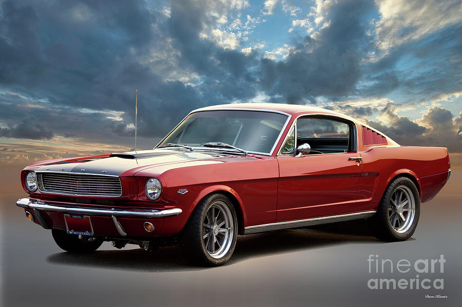 1965 Ford Mustang 289 Fastback #2 Photograph by Dave Koontz