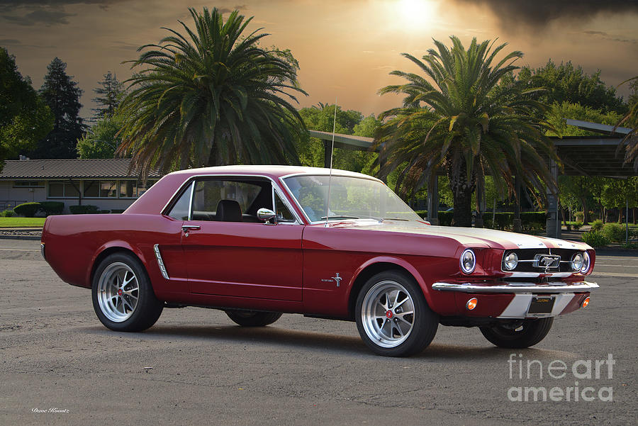 1965 Ford Mustang Coupe #2 Photograph by Dave Koontz
