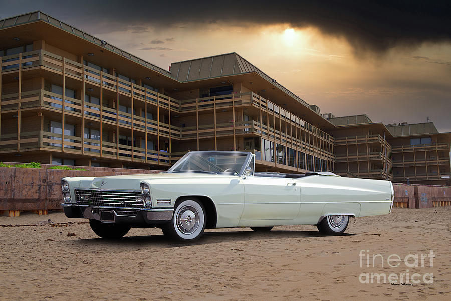 1967 Cadillac DeVille Convertible #2 Photograph by Dave Koontz