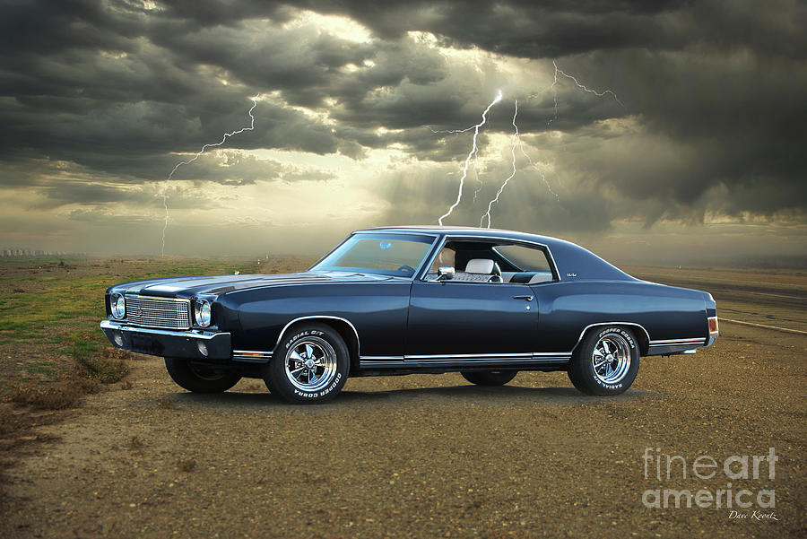 1970 Chevrolet Monte Carlo #2 Photograph by Dave Koontz