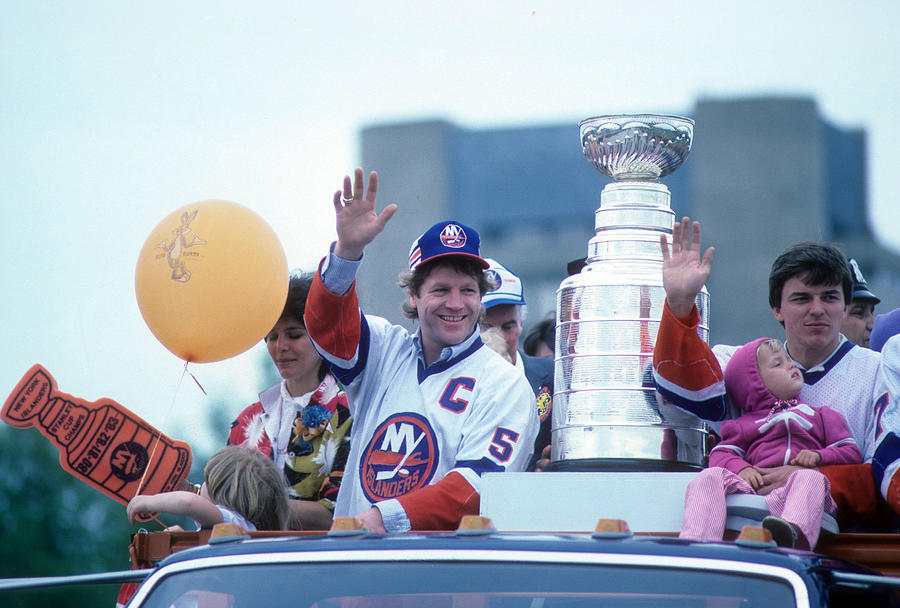 1983 Stanley Cup Parade #2 Photograph by B Bennett