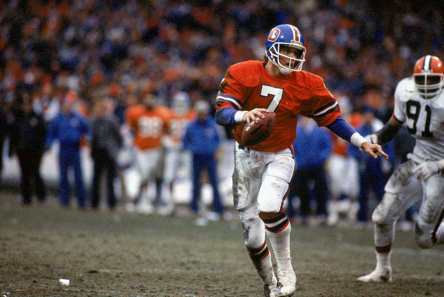 1986 AFC Championship: Denver Broncos v Cleveland Browns #2 Photograph by Ron Vesely