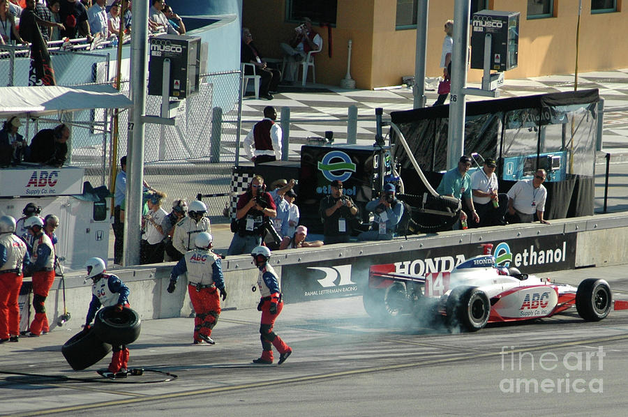 2006 Miami 300 Indy Car Race Photograph