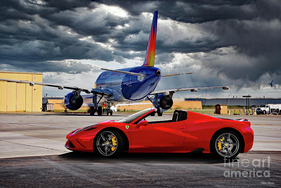 2014 Ferrari 458 Speciale Photograph by Dave Koontz