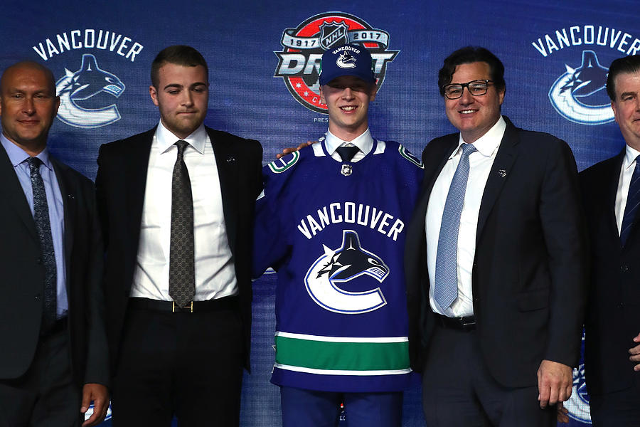 2017 NHL Draft - Round One Photograph by Bruce Bennett