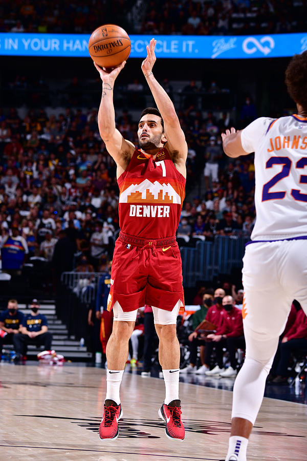 2021 NBA Playoffs - 	Phoenix Suns v Denver Nuggets Photograph by Barry Gossage