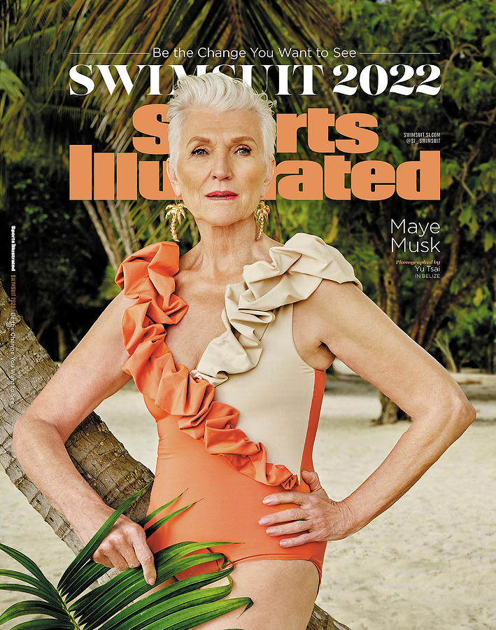 Maye Musk Sports Illustrated Swimsuit Cover 2022 Photograph by Sports Illustrated