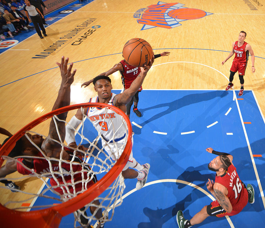 2023 NBA Playoffs - Miami Heat v New York Knicks Photograph by Jesse D. Garrabrant