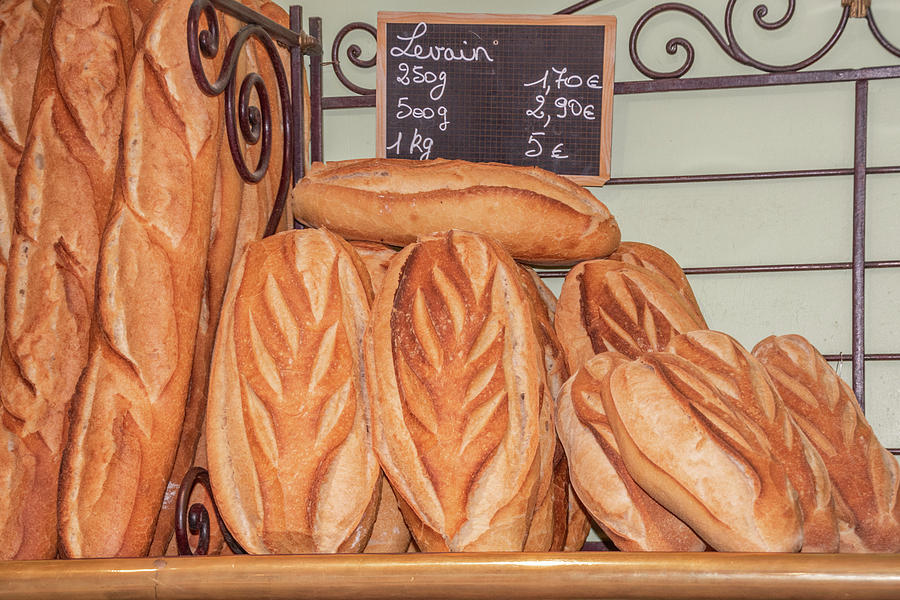 French Bread Photograph by Kathleen Lattimer French Bread Photograph by Kathleen Lattimer