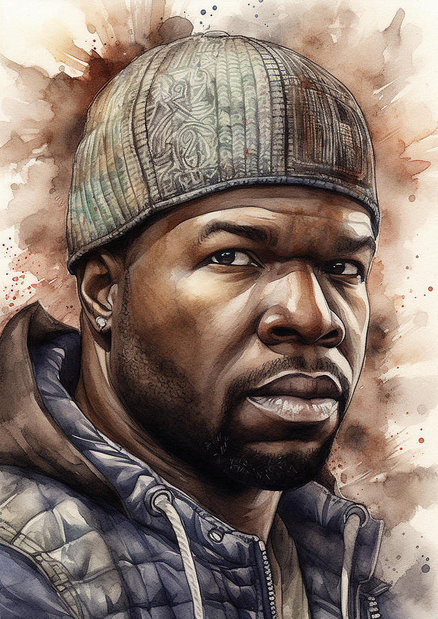 50 Cent Digital Art by Dieu Vuong Kha - Pixels