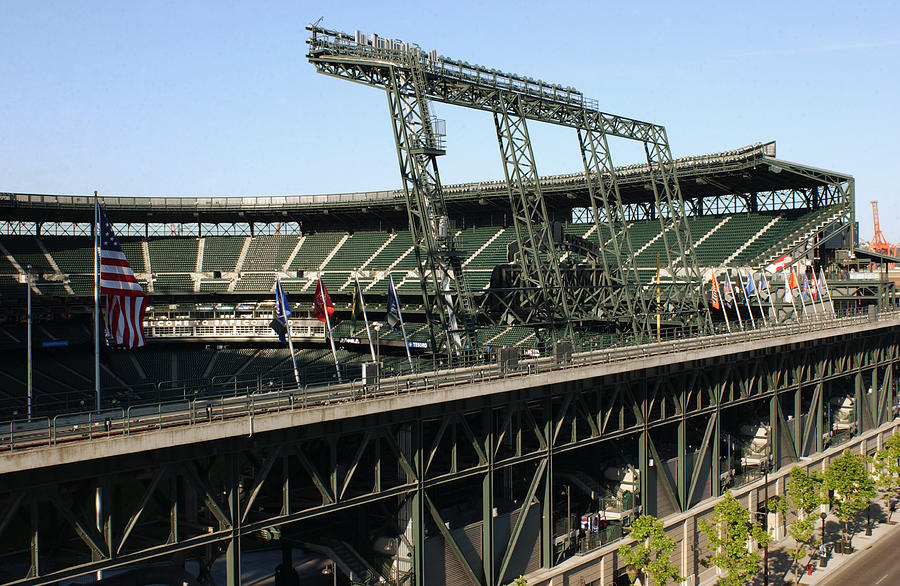 A general view of Safeco Field  #2 Photograph by Otto Greule Jr