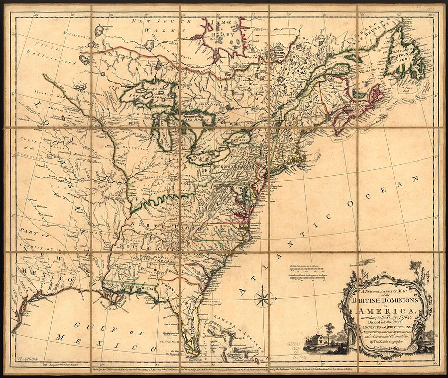 A new and accurate map of the British dominions in America, according ...