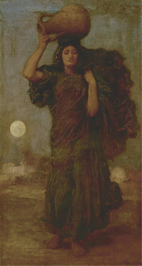 A Nile Woman #2 Mixed Media by Frederic Leighton A Nile Woman #2 Mixed Media by Frederic Leighton