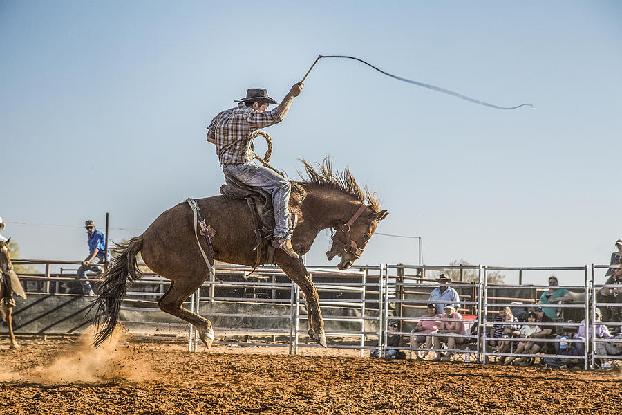A rodeo in central Queensland, Australia. Photograph by David Trood