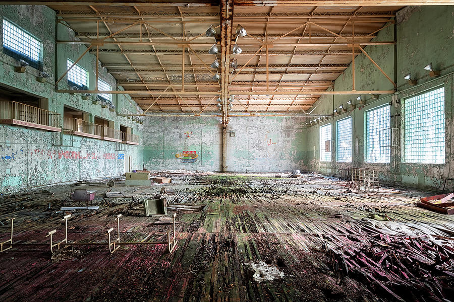 Abandoned Gym in Chernobyl #2 Photograph by Roman Robroek