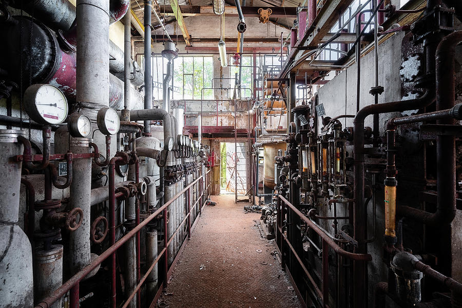 Abandoned Industry Photograph by Roman Robroek