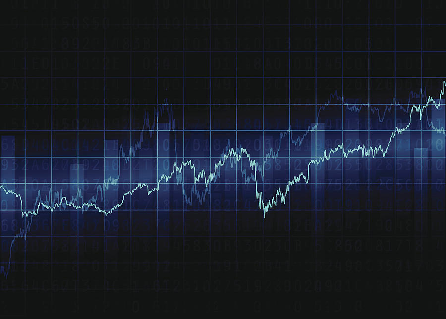 Abstract financial background Drawing by Traffic_analyzer Abstract financial background Drawing by Traffic_analyzer
