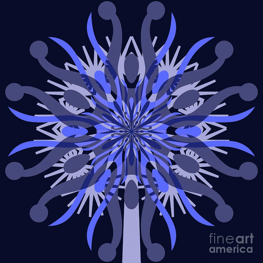 Abstract Flower Petals - 7 #2 Digital Art by Philip Preston