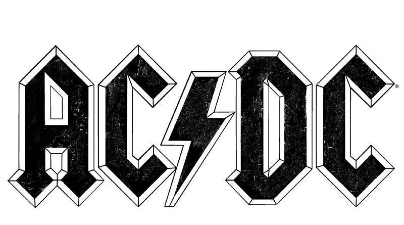 acdc Logo Digital Art by Eloise Stone - Pixels