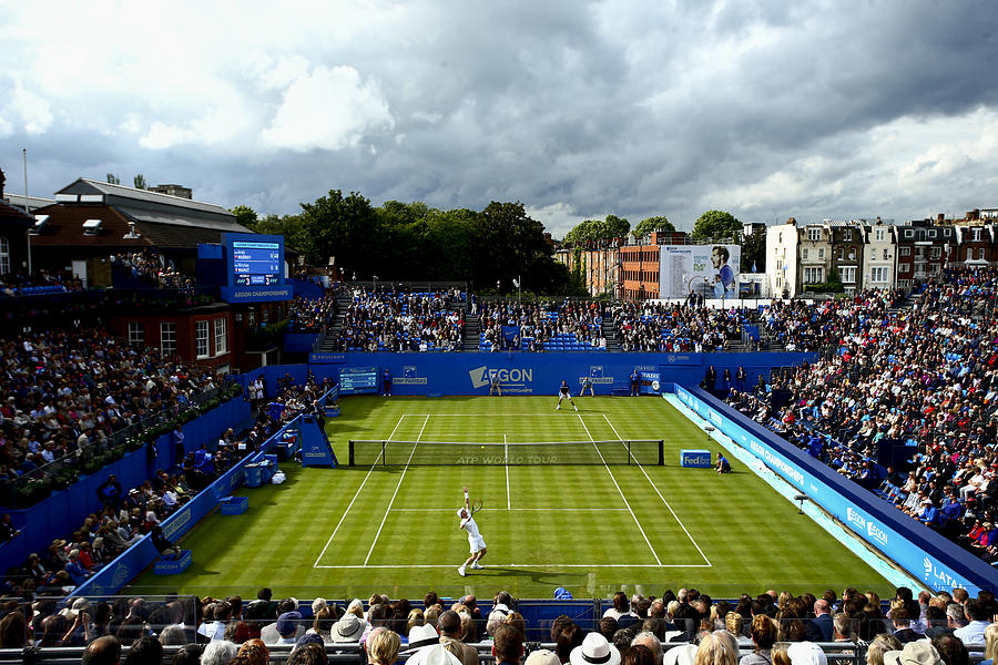 Aegon Championships - Day Two #2 Photograph by Jordan Mansfield