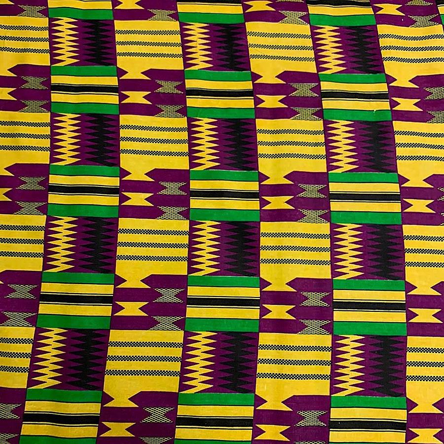 Kente Cloth Digital Art by Marie Jean- Baptiste - Fine Art America