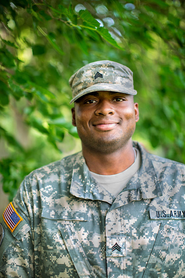 African American Sergeant U.S. Army #2 Photograph by DanielBendjy