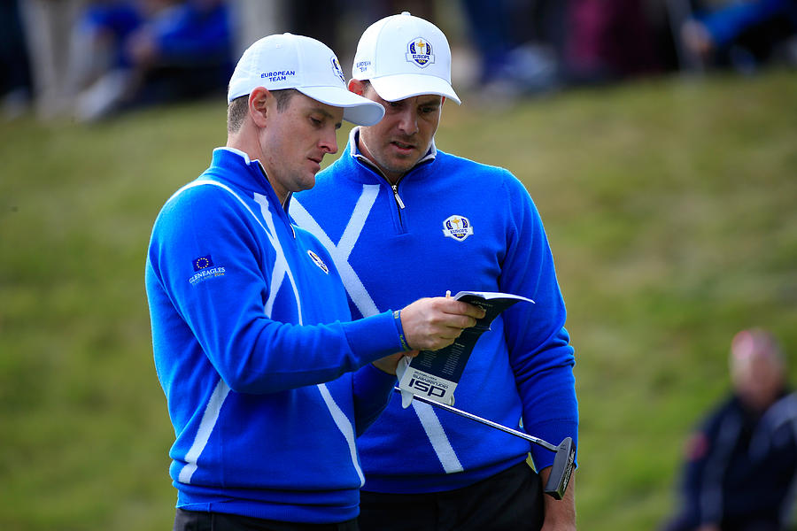 Afternoon Foursomes - 2014 Ryder Cup #2 Photograph by Jamie Squire