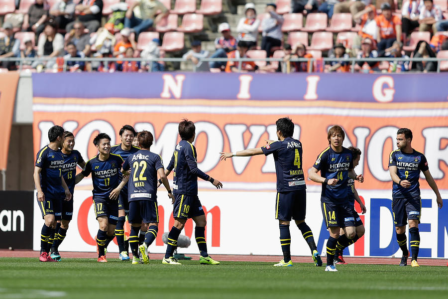 Albirex Niigata v Kashiwa Reysol - J.League J1 #2 Photograph by Kiyoshi Ota - JL