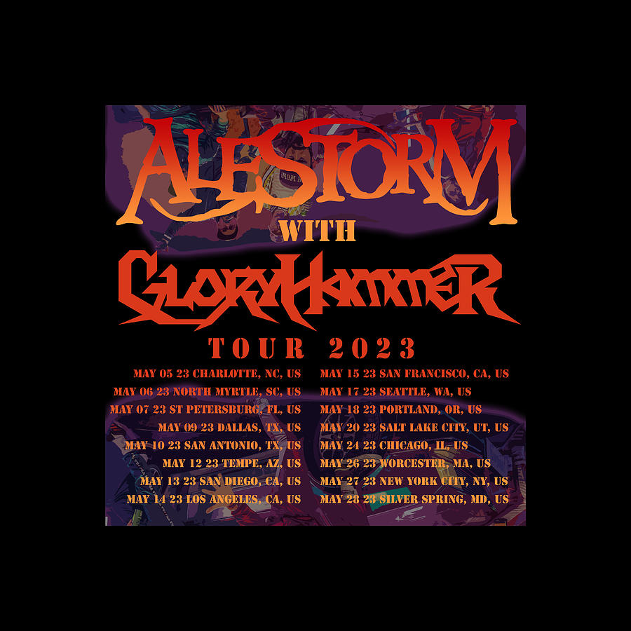 gloryhammer tour 2023 setlist